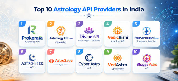 Top Astrology APIs Providers in India Top Astrology APIs Providers in India